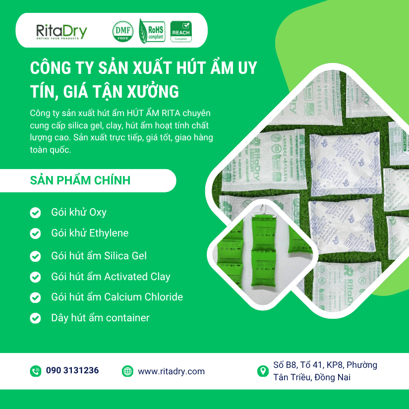 Công Ty Sản Xuất Hút Ẩm Uy Tín, Giá Tận Xưởng