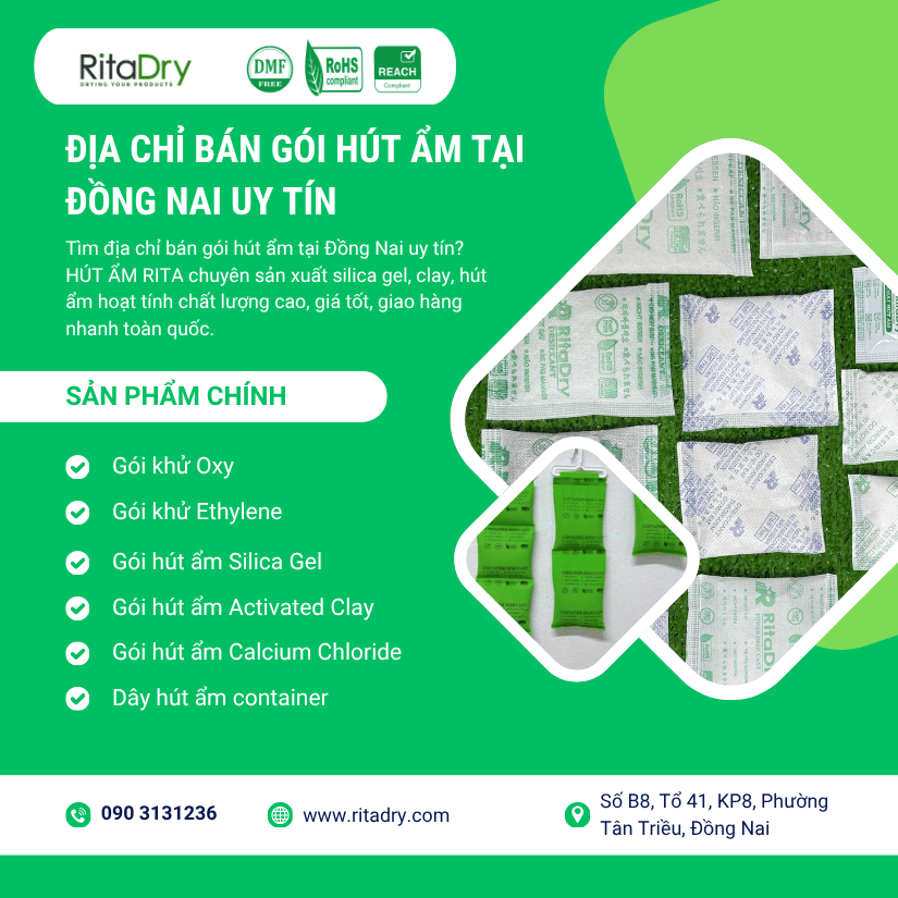 Địa Chỉ Bán Gói Hút Ẩm Tại Đồng Nai Uy Tín | Giá Tận Xưởng