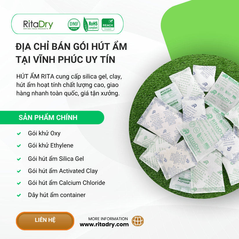 Địa Chỉ Bán Gói Hút Ẩm Tại Vĩnh Phúc Uy Tín, Giá Tốt