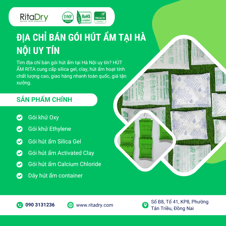 Địa Chỉ Bán Gói Hút Ẩm Tại Hà Nội Uy Tín, Giá Tốt