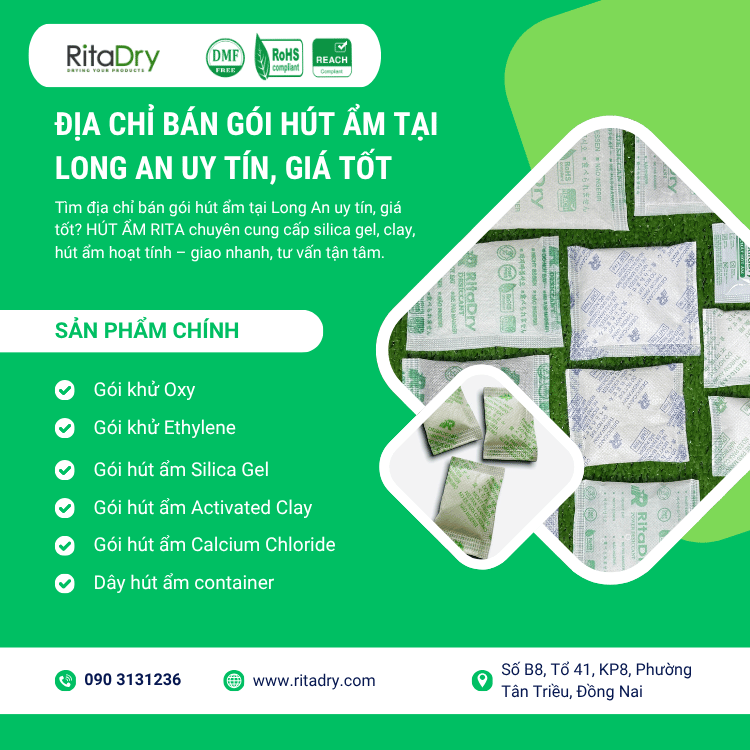 Địa Chỉ Bán Gói Hút Ẩm Tại Long An Uy Tín, Giá Tốt