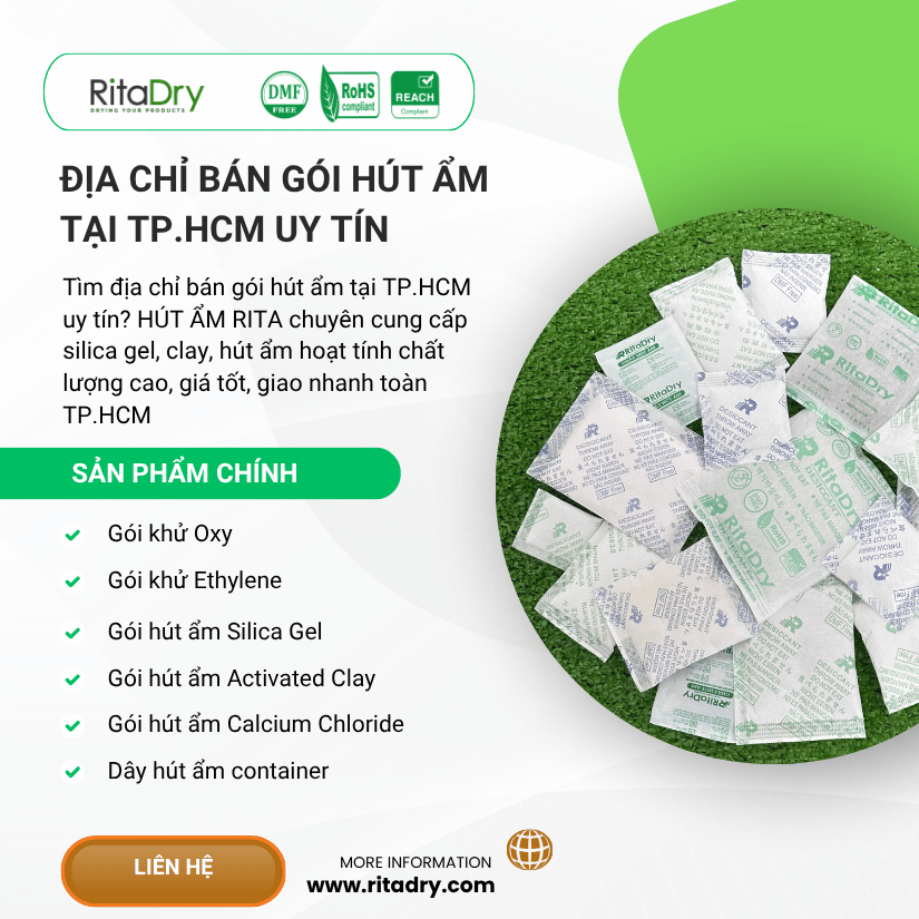 Địa Chỉ Bán Gói Hút Ẩm Tại TP.HCM Uy Tín, Giá Tận Xưởng